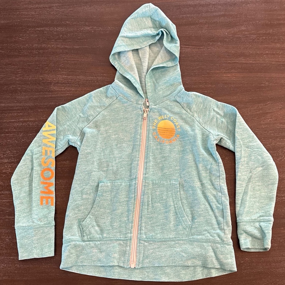 Old Navy Girls Small 6/7 Full Zip Hoodie